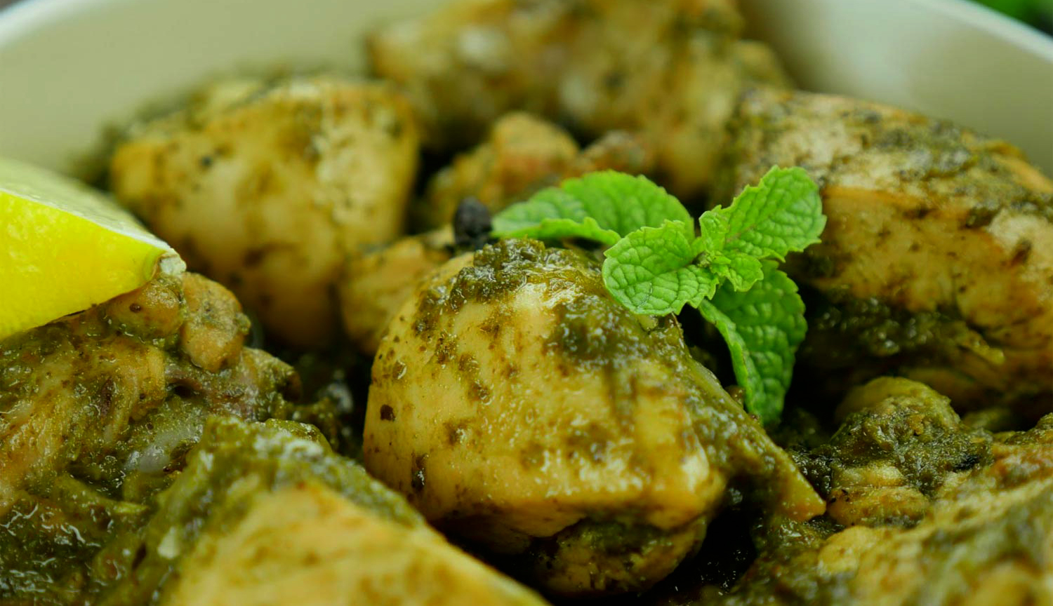 Pollo en salsa de cannabis